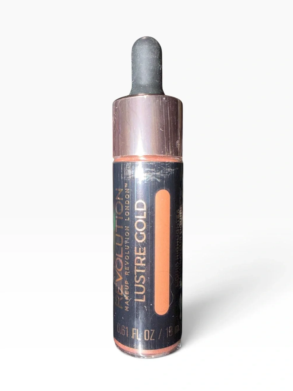 Makeup Revolution Liquid Highlighter Drops Lustre Gold New⁠